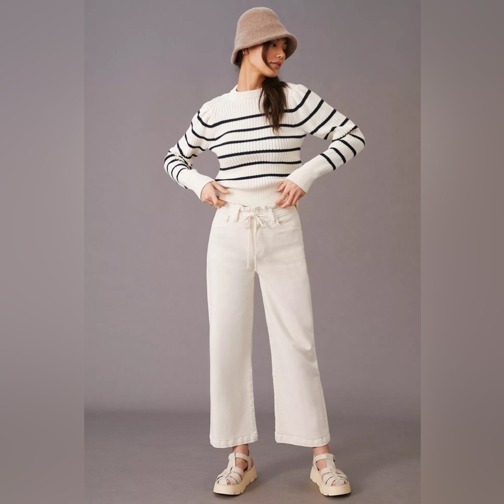 Anthropologie Paige Carly Wide-Leg Jeans 30